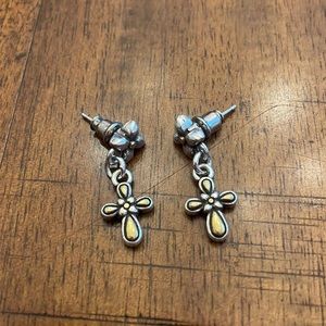 Brighton Grace Cross Earrings